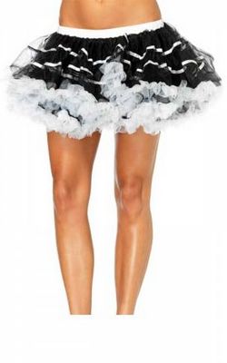 Black and White Layered TuTu